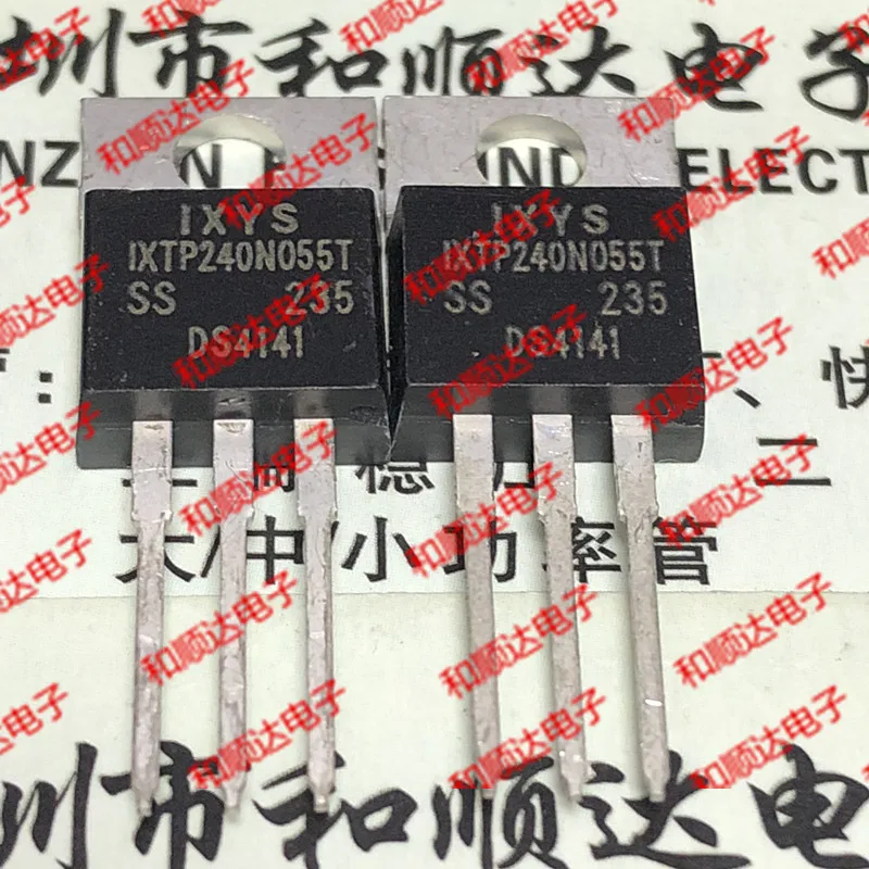 

10 шт./лот IXTP240N055T новый оригинальный запас TO-220 55V 240A