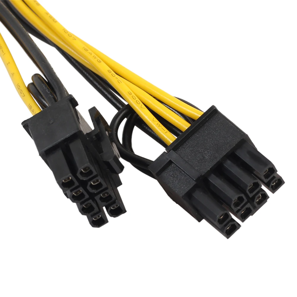 

PCI-E 6 Pin к двойному 8-контактному разъему питания Кабель VGA PCI Express адаптер гибкий переходный адаптер для карты расширения