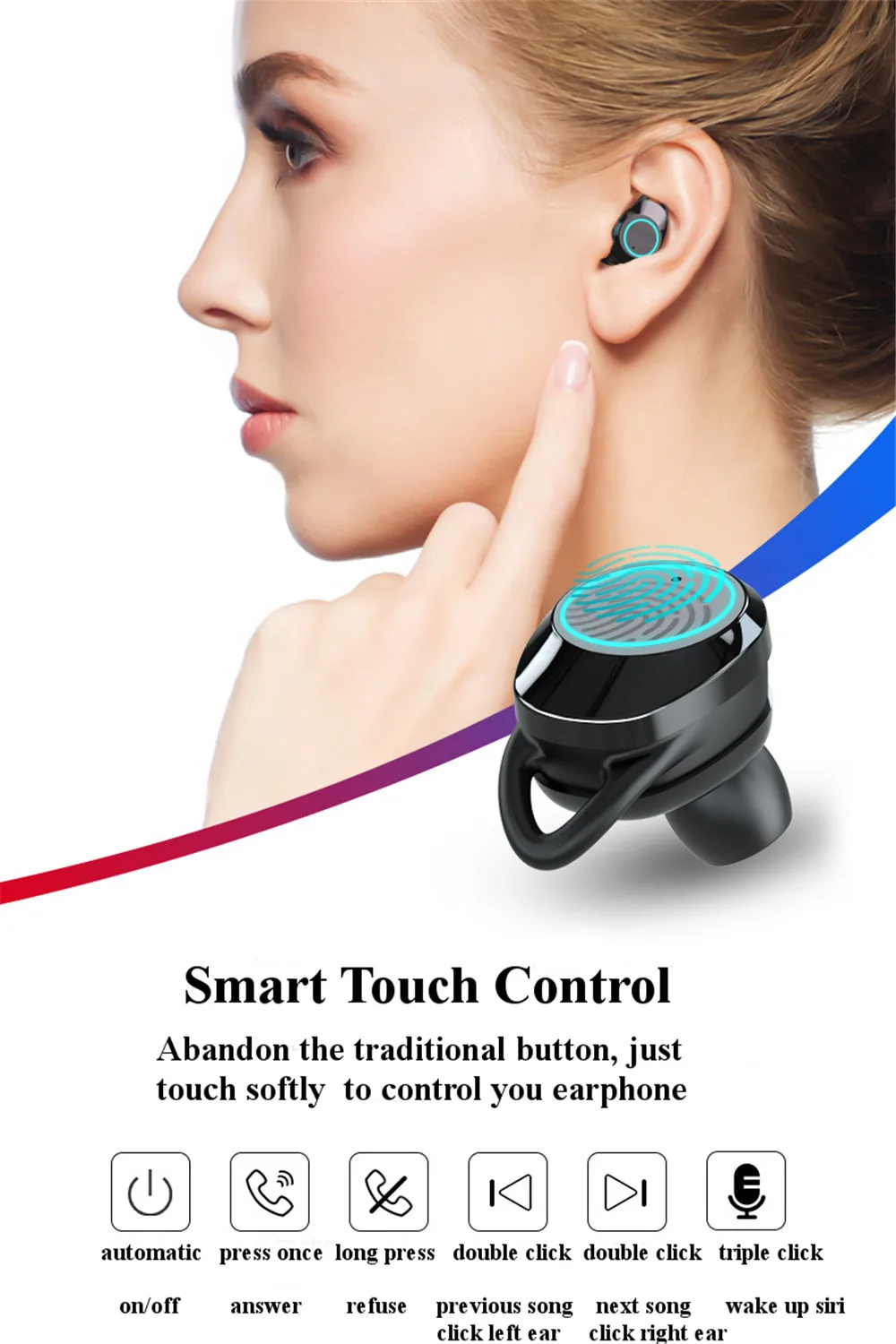G02 TWS 5,0 Bluetooth 9D стерео наушники беспроводные наушники IPX7 водонепроницаемые наушники 3300 мАч светодиодный внешний Смарт-аккумулятор держатель телефона