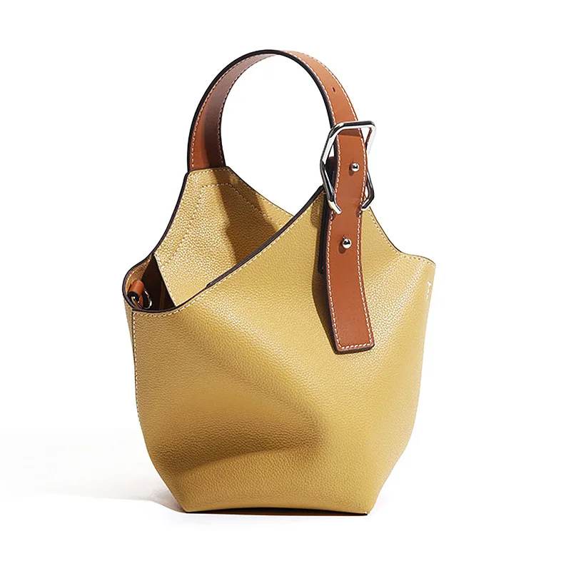 Female bag simple one-shoulder portable bucket bag large-capacity female bag High capacity  handbags women bags designer