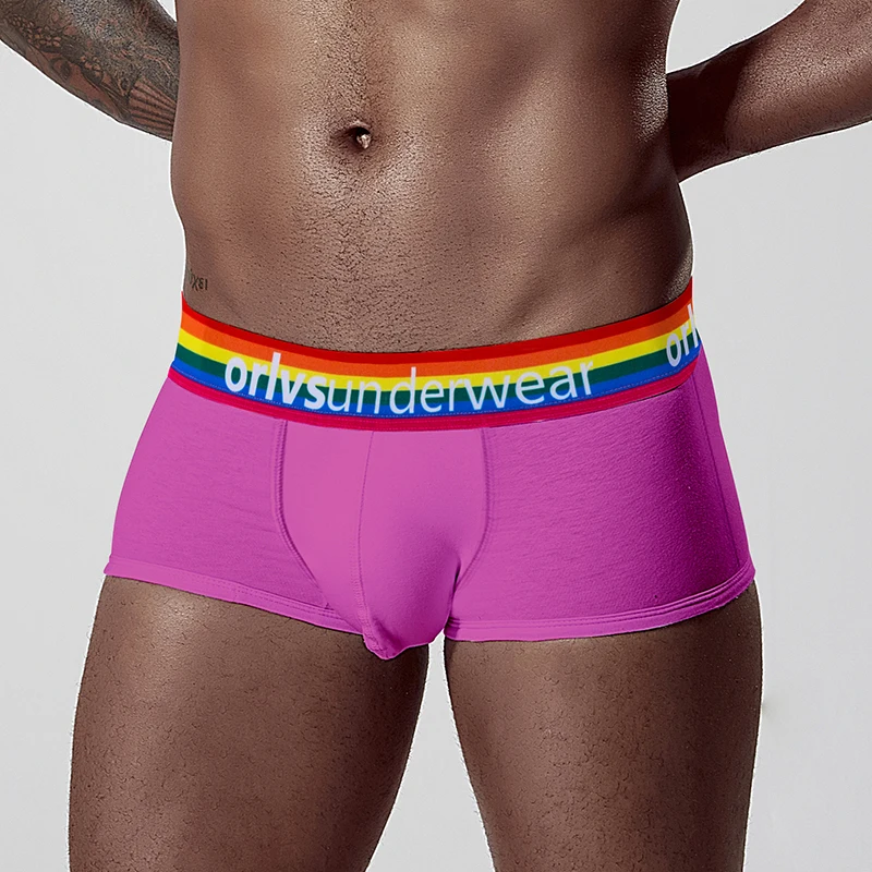 

Men Underwear Men Boxer Cotton Breathable Comfortable Undeprants Cueca Tanga Hombre Male Pants U Pouch Calzoncillo Men's Shorts