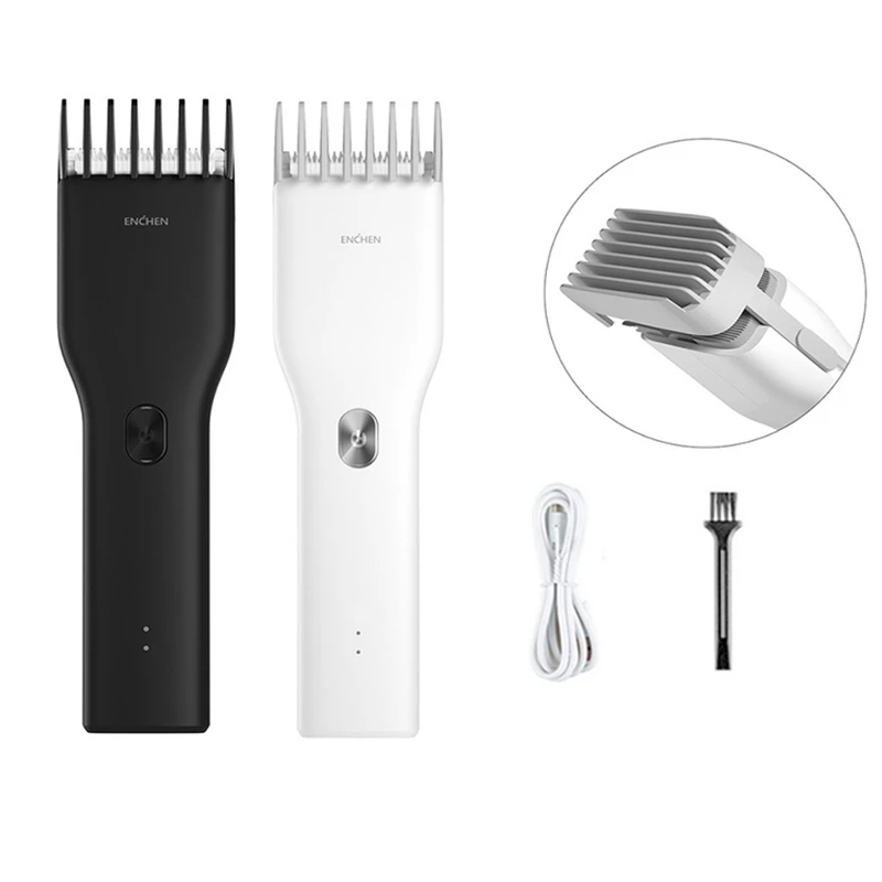 

Xiaomi Mijia Boost USB Electric Hair Clipper Two Speed Ceramic Cutter Hair Fast Charging Hair Trimmer For Men Adults Kids