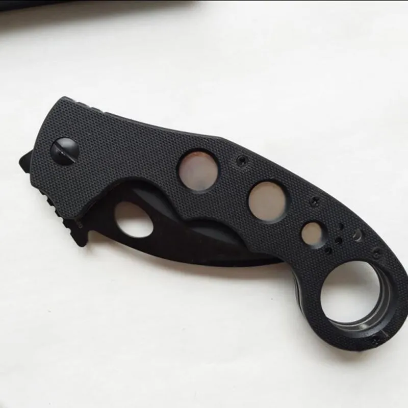Хит 0961 складной нож Karambit 440 лезвие G10 Ручка Открытый тренировочный когти походные