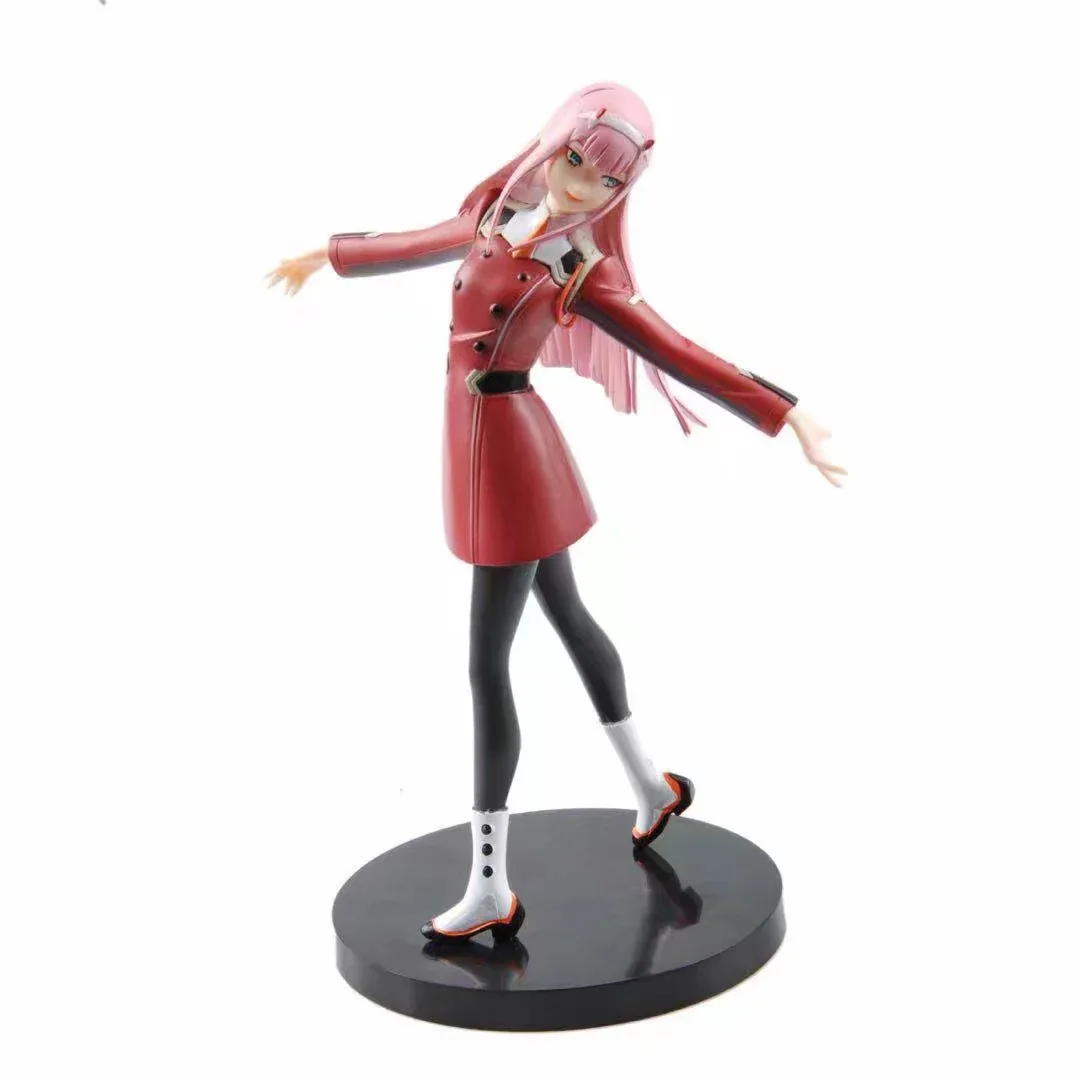 

Anime Figure Darling in the FRANXX Figure Zero Two 02 Action Figures Ichigo Girls Model Toy Collectible Gift Miniature Figurines
