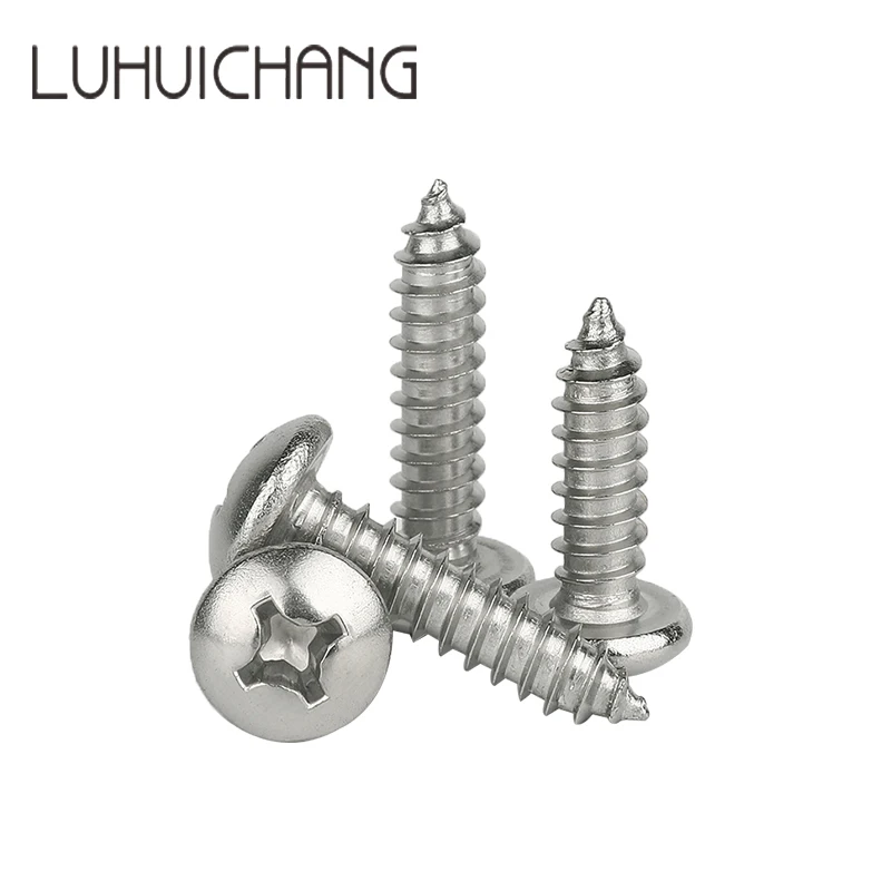 Luhuichang M3 M3.5 крестообразная утопленная головка сковороды маленькие винты 304