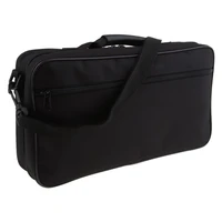 exquisite black oboe carry bag box container for oboe instrument parts