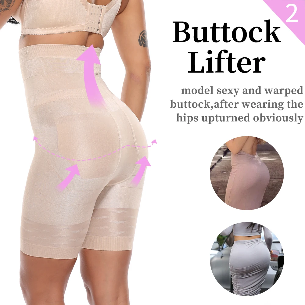 S 3XL трусы с высокой талией Корректирующее белье для тела утягивающее живота