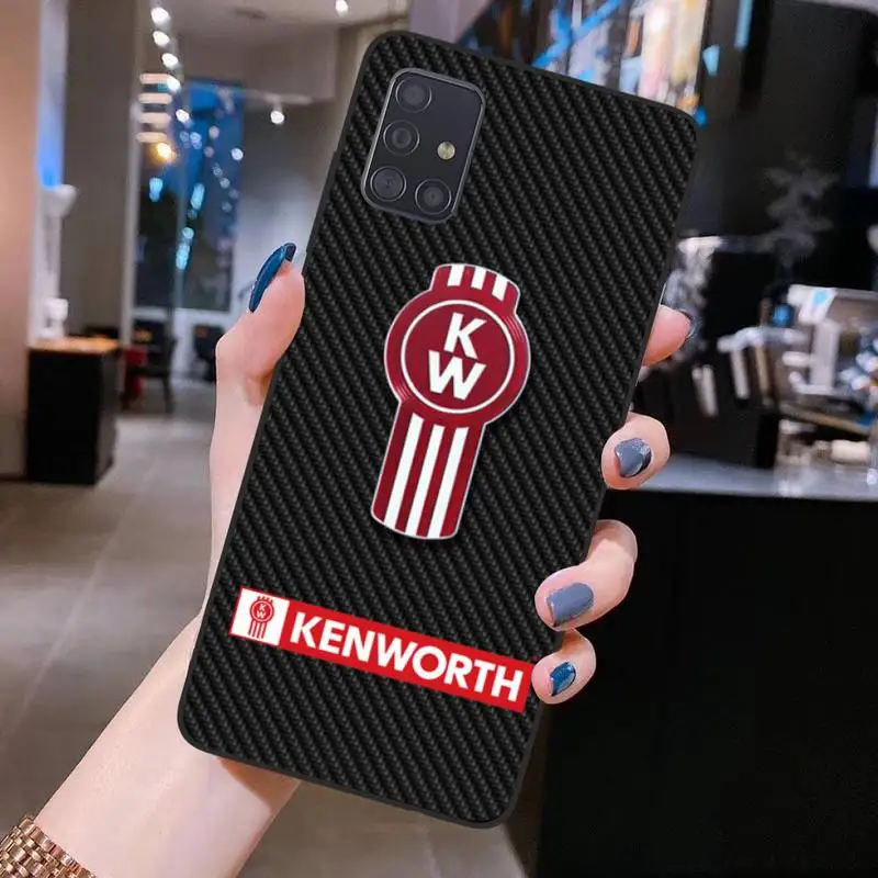 Фото Чехол для телефона Тяжелого Грузовика Kenworth Samsung S20 plus Ultra S6 S7 edge S8 S9 S10 5G lite 2020 Бамперы Чехол для телефона Тяжелого Грузовика Kenworth Samsung S20 plus Ultra S6 S7 edge S8 S9 S10 5G lite 2020 Бамперы