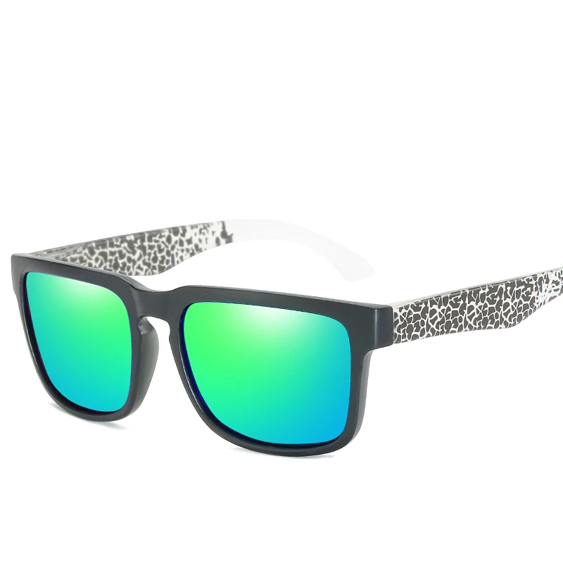 2020 новые модные квадратные Мужские поляризационные солнцезащитные очки UV400