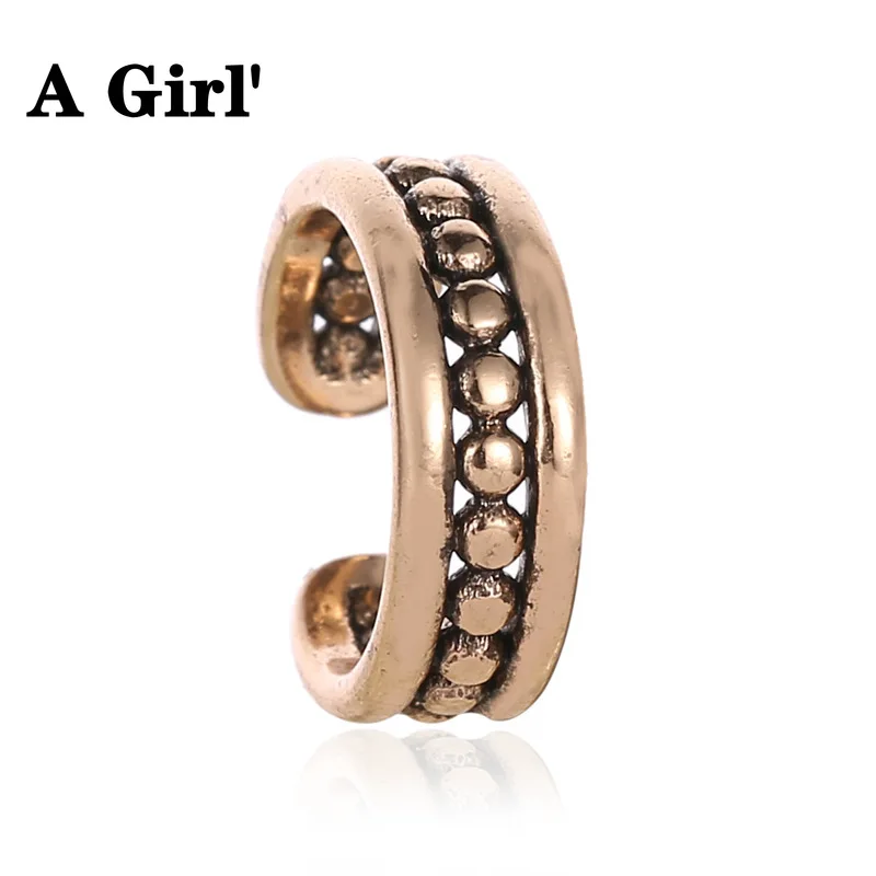 

A Girl' Punk Stylish Ear Clip For Women With Micro Paved Trendy Personality Party Accessories Hot Selling Jewel