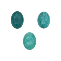 5pcs natural stone genuine peruvian amazonite cabochon oval 8x1010x14mm jewelry making findings for earings ring pendant craft