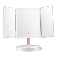 led vanity mirrors portable cosmetic mirror with base for bedroom dressing table g2ab
