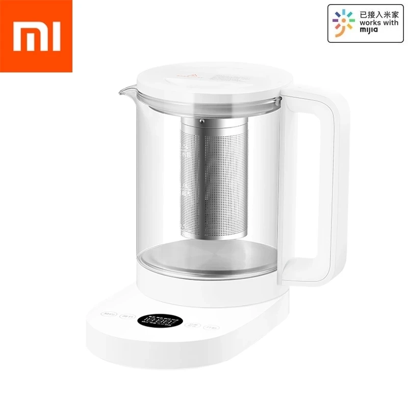 Xiaomi Mijia Smart Multifunction Health Pot 1000W High Power Heating Temperature Adjustment Hot Water Heating Insulation Kettle