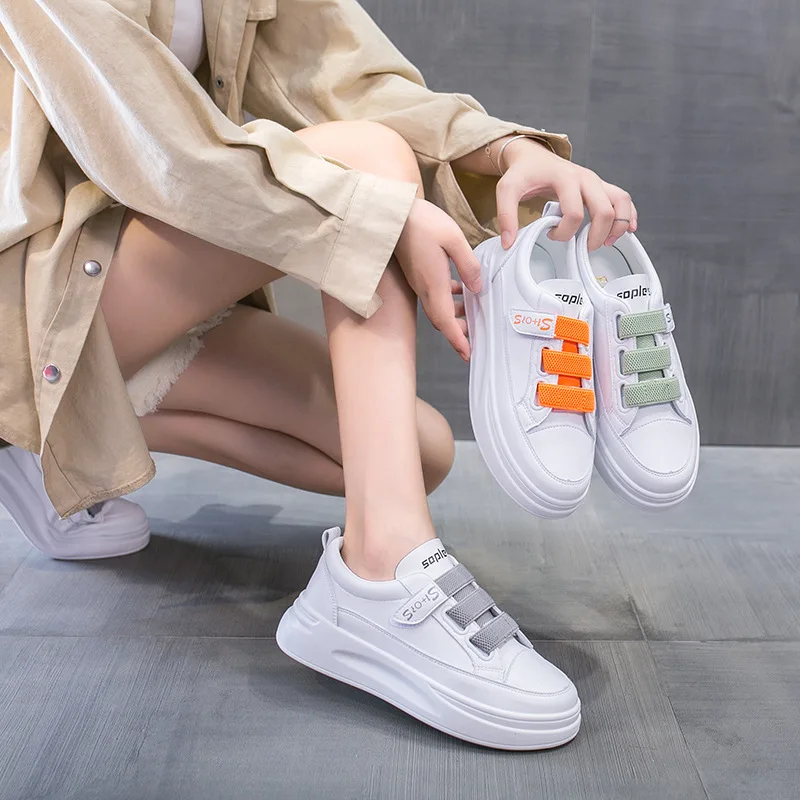 Обувь на каждый день Женские туфли с низким берцем из Искусственной ПУ кожи