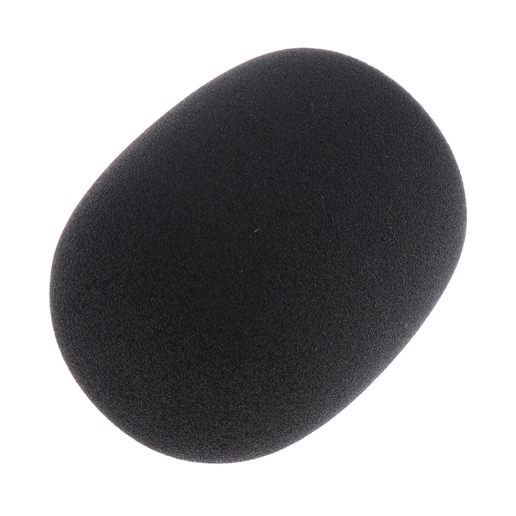 Large Size Microphone Sponge Foam Cover Mic Windscreen for Condenser Mic 5cm images - 6