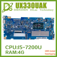 ux330uak original motherboard is suitable for asus ux330ua ux330uar ux330u u3000u motherboard with i5 7200u 4gbram 100 working