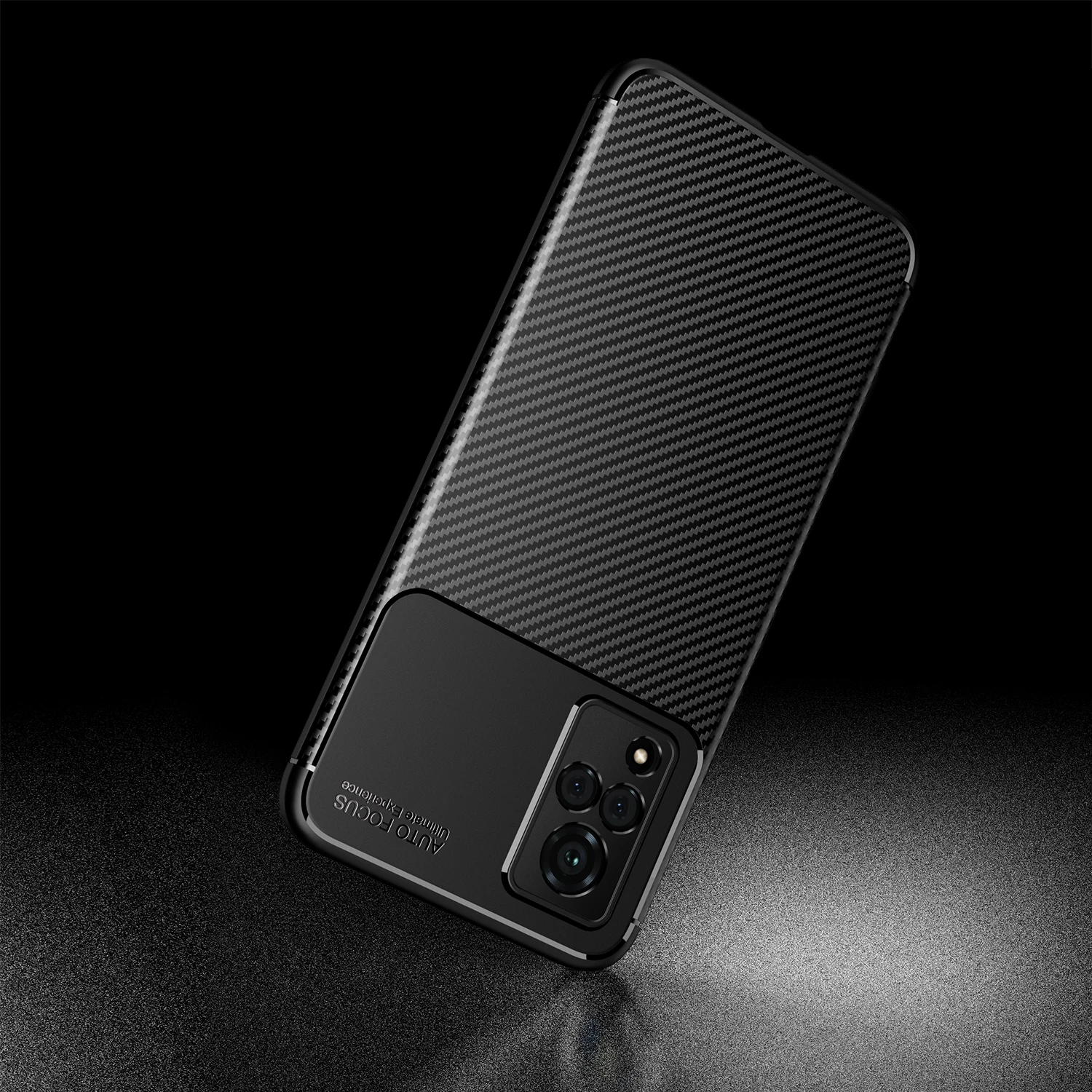 

Case For VIVO V21 Fashion Carbon fiber Cover Shockproof Phone Shell Cover Full Protection Bumper