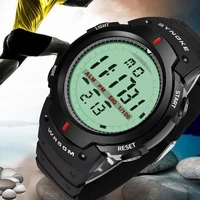 40hot fashion mens outdoor sports luminous week date alarm digital watch waterproof electronic mens watch