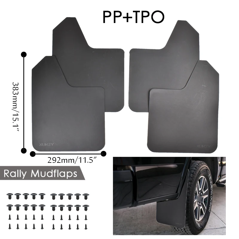 Брызговики 4 шт. брызговики для Chevrolet Chevy Silverado 1500 2500 3500 1500HD 2500HD 3500HD HD C/K