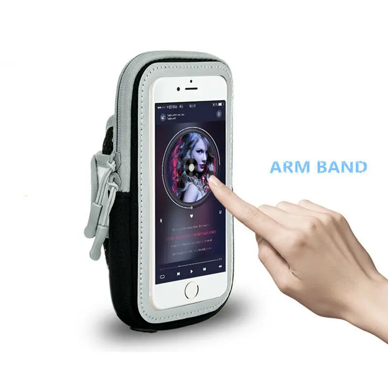 Для мужчин женщин спортивные Водонепроницаемый повязка на руку во время