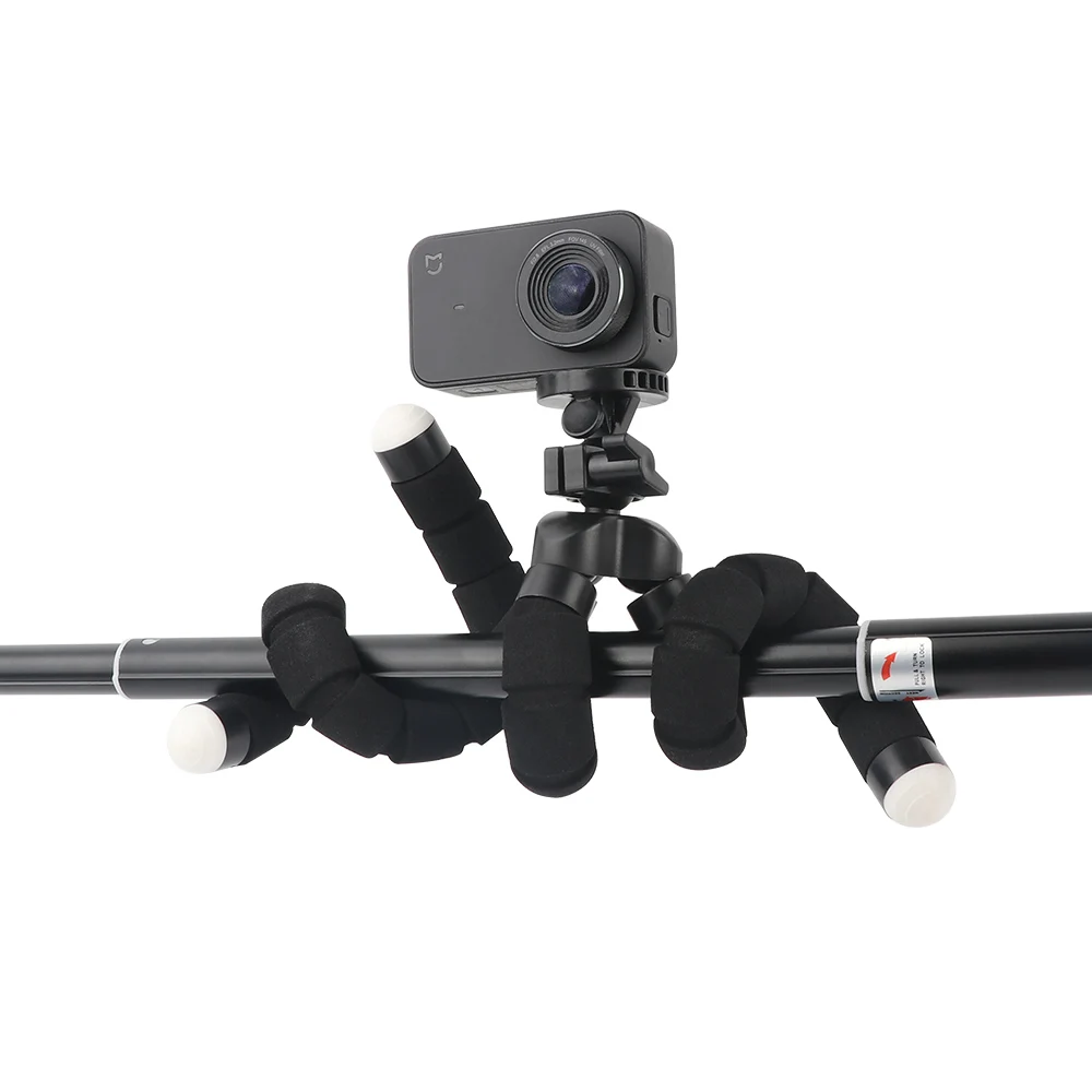 RP Мини Гибкий губчатый штатив Осьминог для iPhone Xiaomi huawei смартфон Штатив для Gopro камера аксессуар с зажимом для телефона