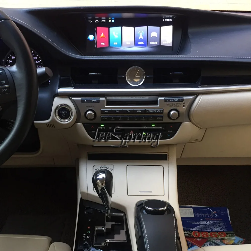 10 25 дюймовый Android автомобильный мультимедийный плеер для LEXUS ES300 ES250 ES350 2013-2014 |