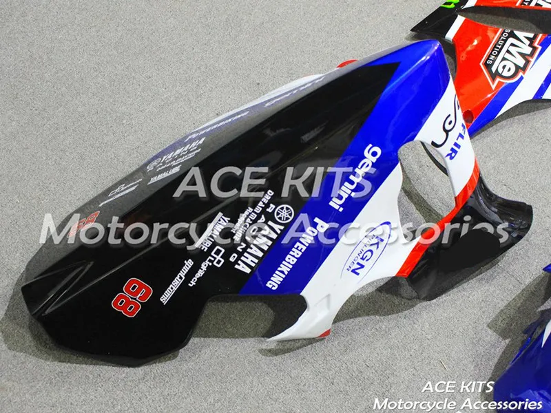 The track version ACE KITS Fairings Kit Fit For YAMAHA YZF R1 2015-2018 All sorts of color NO.FF23 | Full Fairing Kits
