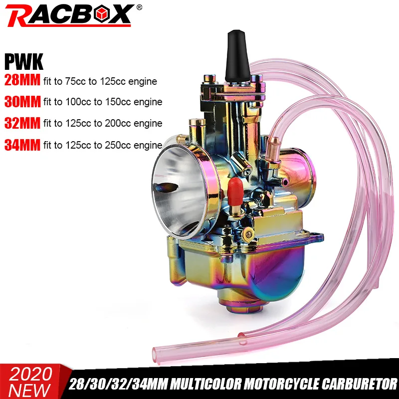 Карбюратор для мотоцикла PWK узел системы питания 28 мм 30 32 34 2Т 4Т 75cc-250cc Suzuki Yamaha Honda