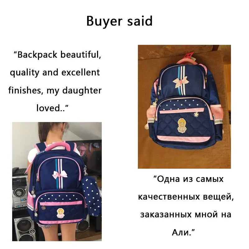 

Hot 1-3 Grade Girls School Bag School bags For Girls Children Backpacks Girl School Backpack Kids Bag Cross Bow Mochila Infantil
