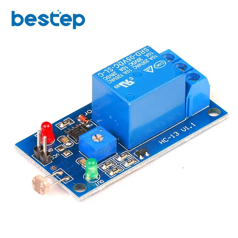 5 в 12 В световой фотопереключатель сенсорный переключатель релейный модуль