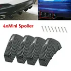 Универсальный автомобильный модифицированный задний бампер, 4 шт.