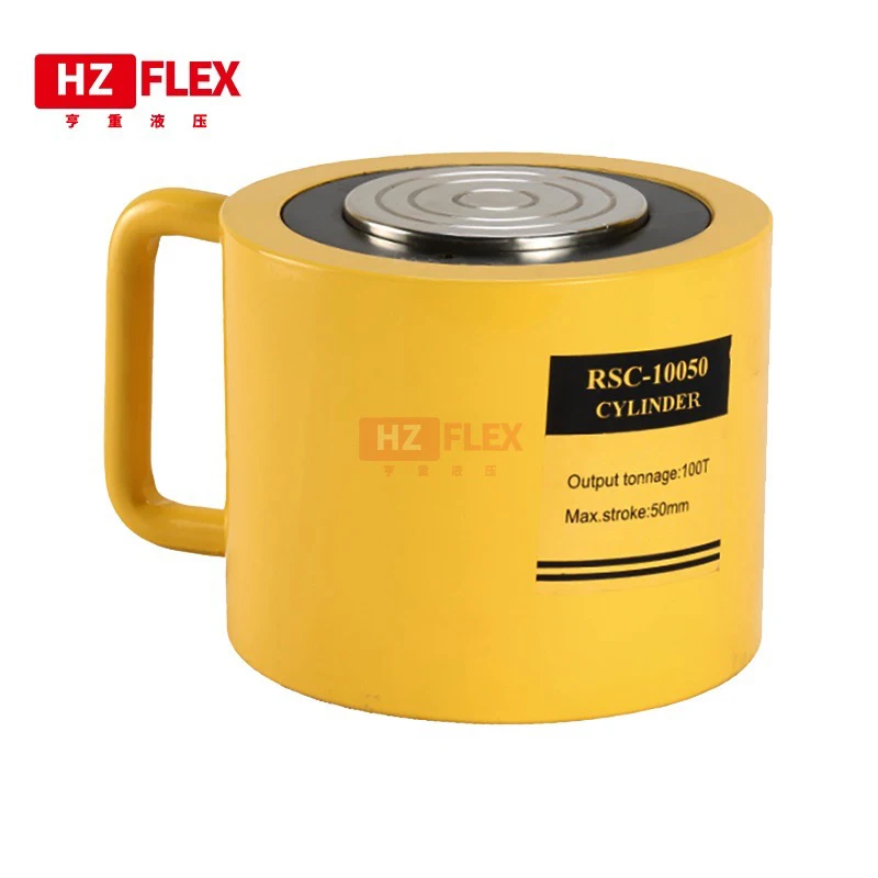 RSC 10050 100T50mm ультра тонкий Джек короткий гидравлический домкрат отдельные 100 тонн