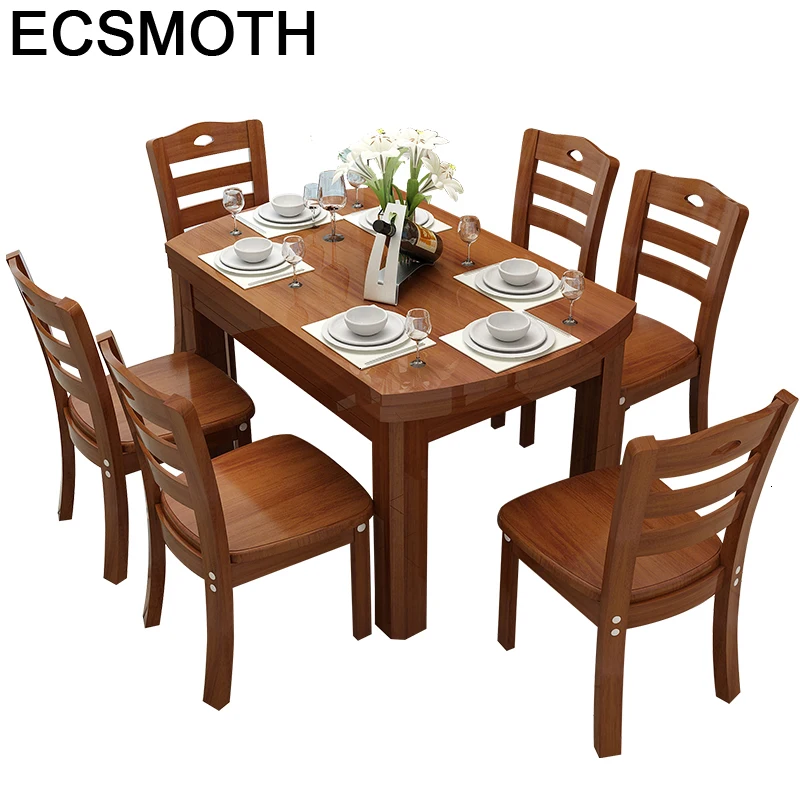 Escrivaninha Salle A Manger imperne Dinning Set Yemek Masasi Redonda Sala Retro Comedor De Jantar Tablo Mesa обеденный