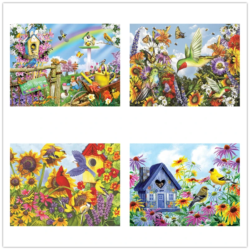 

Diy 5D алмазная живопись полный квадратный круглый животных алмазные вышитые птицы и цветок Стразы рождественские украшения для дома