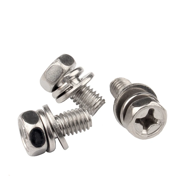 Винт M4 M6 M8 с шестигранным крестообразным углублением метрическая резьба
