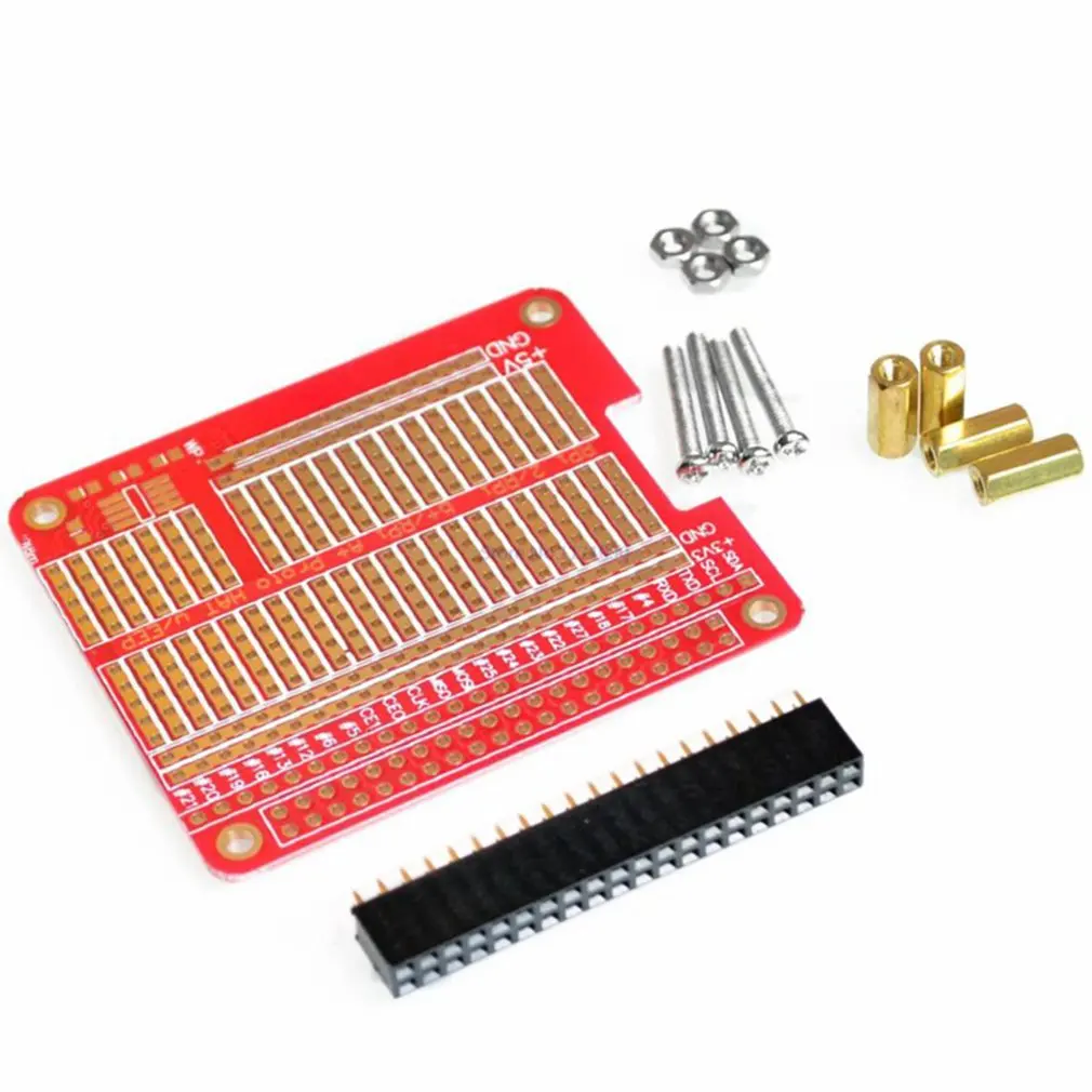 Совместим с Raspberry Pi 2Nd Generation Hat Hole Plate Diy сварочный набор совместим B +/A + Type