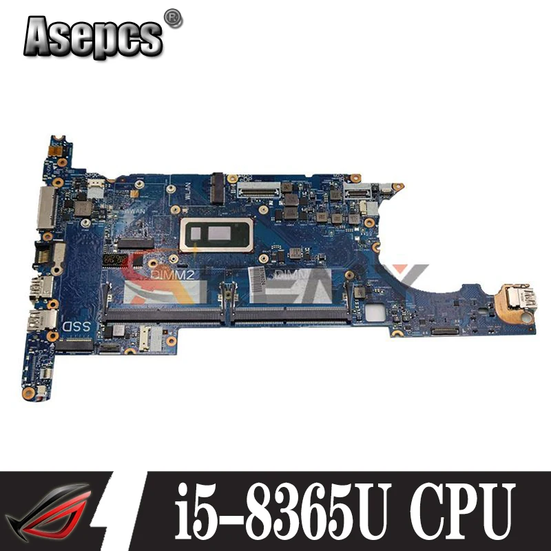 

New MB L64575-601 L64575-001 Mainboard For HP EliteBook 830 G6 836 G6 Laptop Motherboard 6050A3022401 Mainboard W/ i5-8365U
