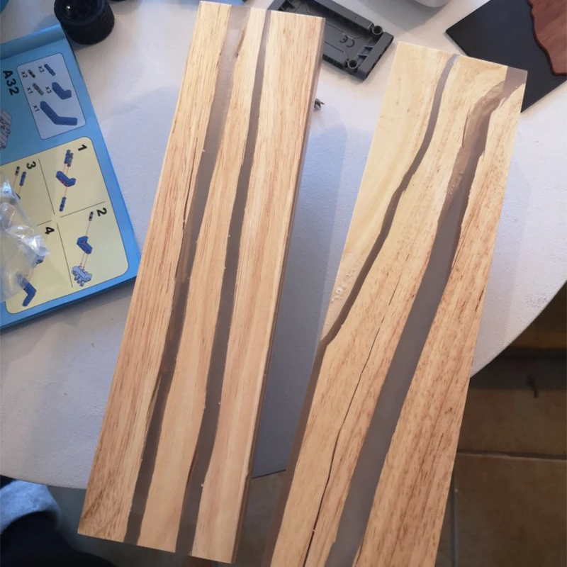 

Nordic Creative Crack Wood Wall Lamp Home Mirror Lamp Art Deco Design Adjustable Modern Interior Sconce Wall Lights Wooden