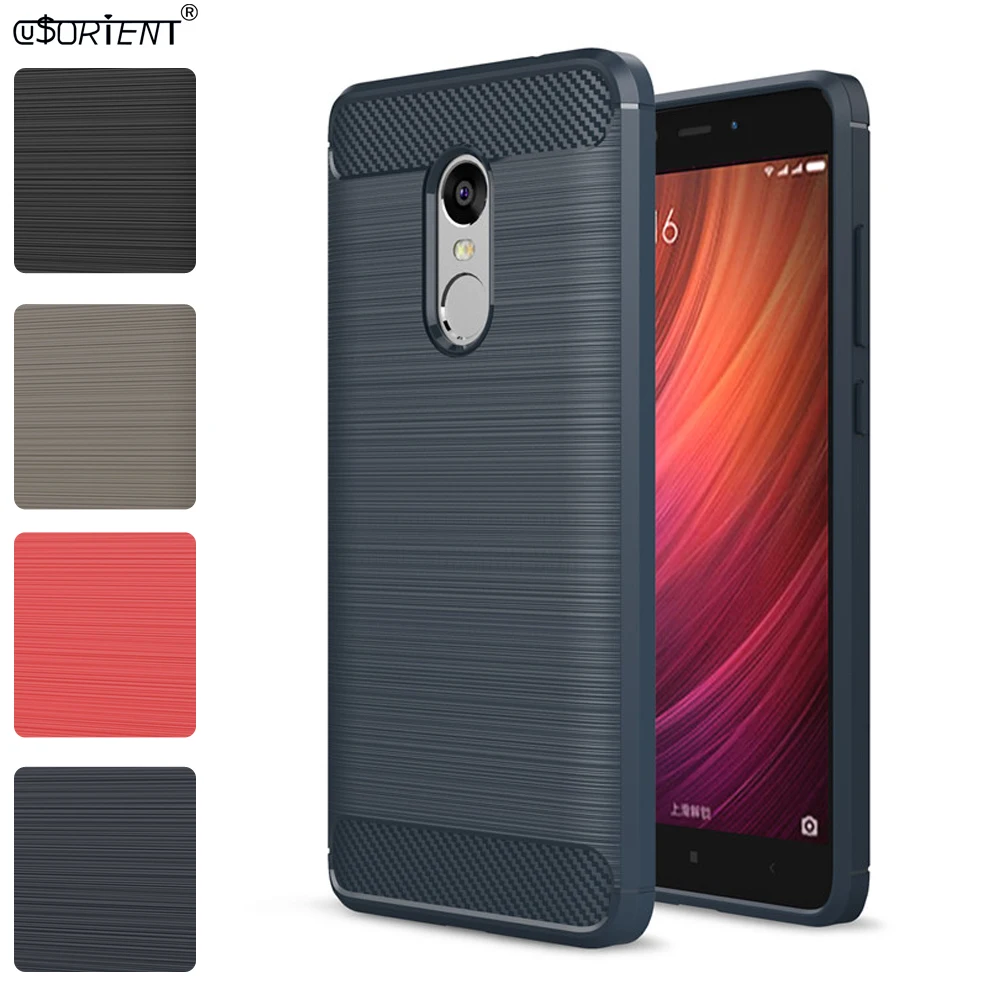 Противоударный чехол бампер для Xiaomi Redmi Note 4 4X мягкий силиконовый X чехлы