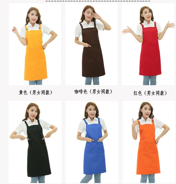 

Apron fashion Kitchen Chef Restaurant Hotel Cooking Apron kitchen