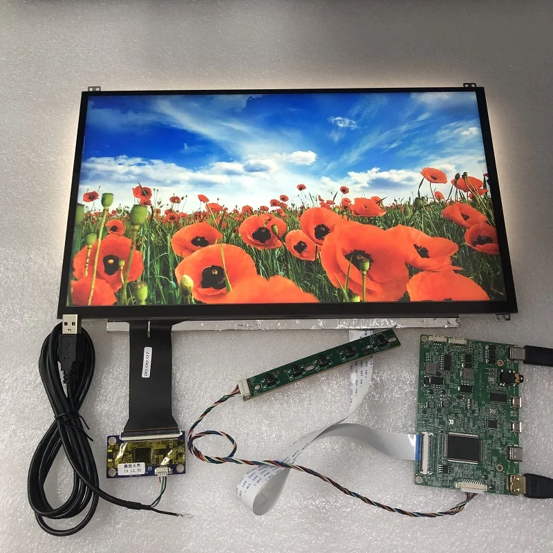 13 3 дюйма ёмкостный сенсорный дисплей модуль HDMI TYPE-C и двумя интерфейсами 5V