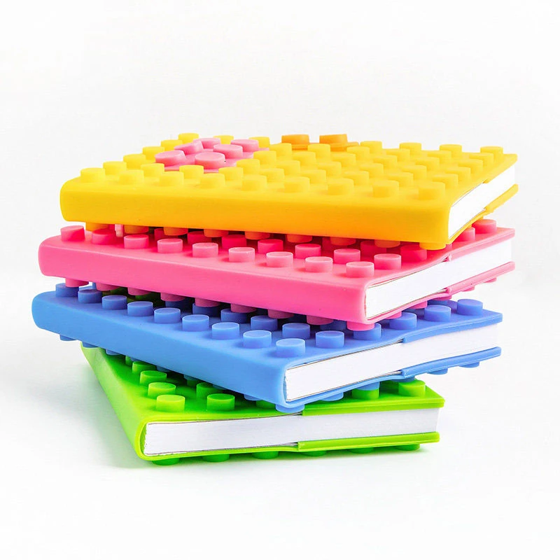 Креативный силиконовый блокнот для студентов канцелярские принадлежности милый