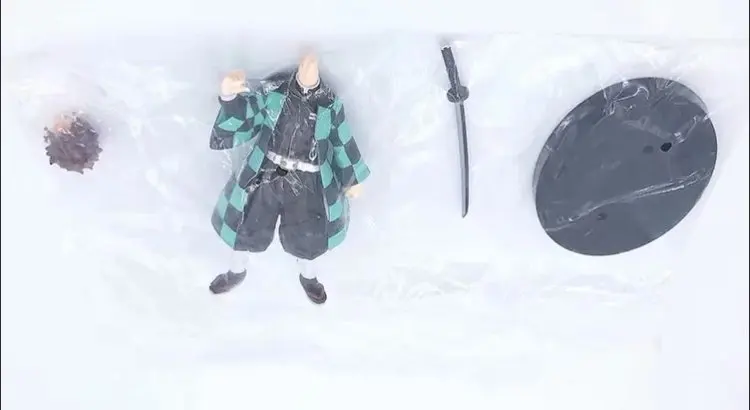 Демон убийца камадо Tanjirou Nezuko аниме Kimetsu без Yaiba фигурку японского Рисунок ПВХ