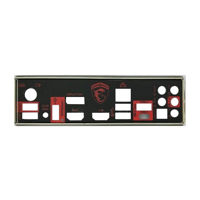 

New I/O shield back plate Chassis bracket of motherboard for MSI Z170A GAMING M7 new baffle IO Guide Bezel Backplane