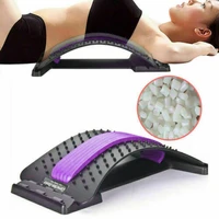 waist cushion lumbar back massager back stretcher fitness relaxation pain relief lumbar support spine posture corrector