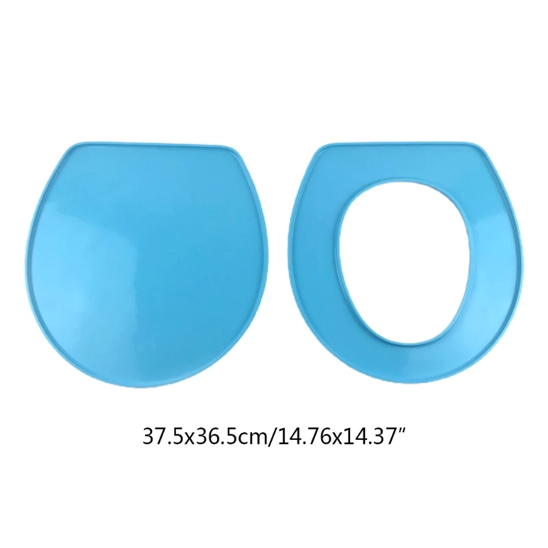 

Toilet Cushion Cover Pad Epoxy Resin Mold Closestool Seat Mat Silicone Mould DIY Crafts Casting Tool