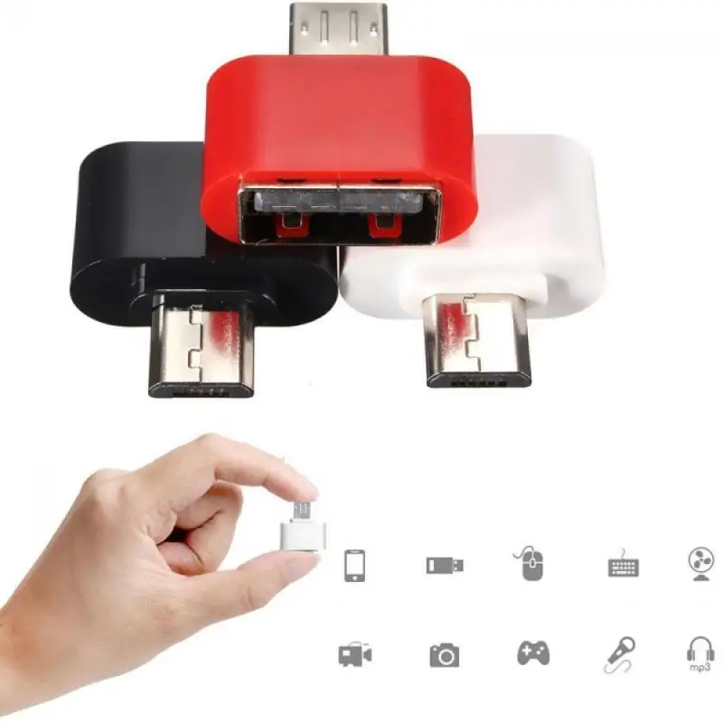 Мини микро USB OTG папа к 2 0 гнездовой разъем адаптера для Samsung Android мобильный телефон