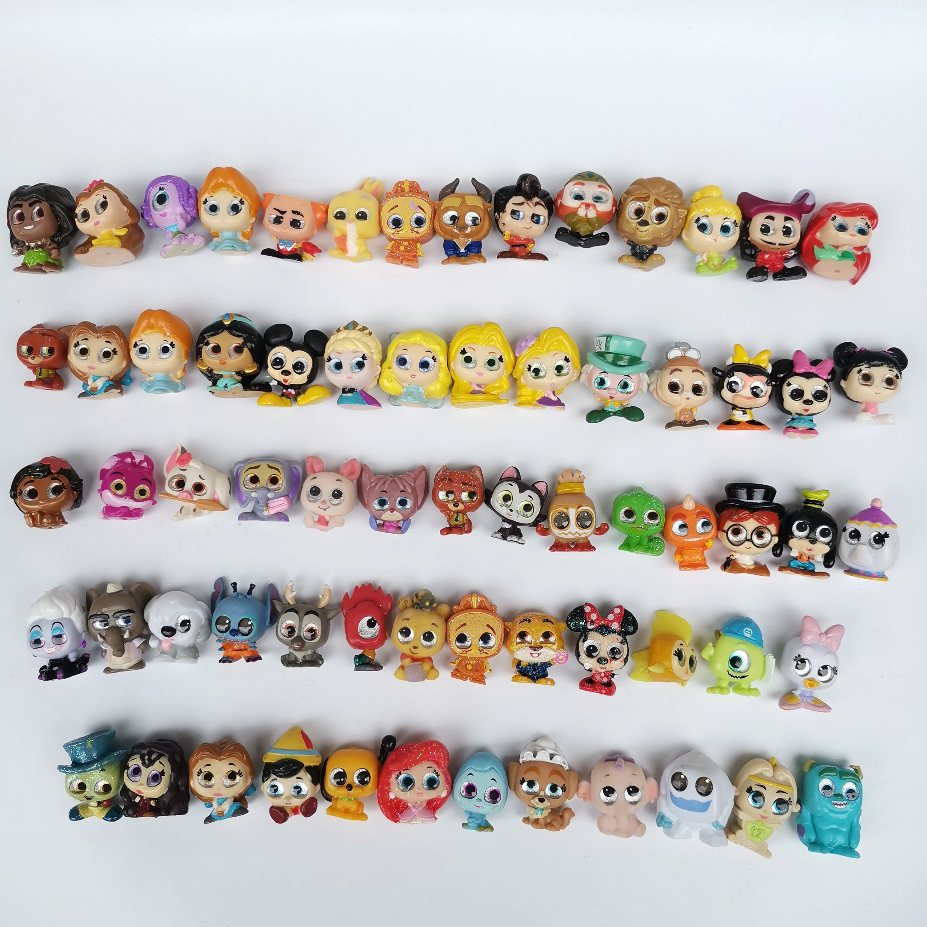 ? 0 шт./лот серия Q большие глаза милые знаменитые Мультяшные фигурки из ПВХ