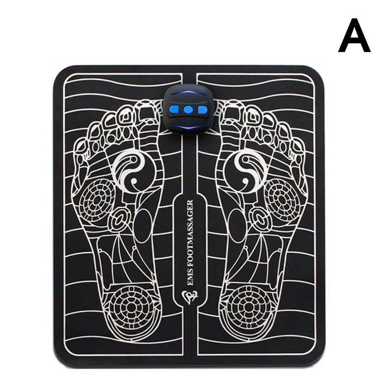 EMS Foot Massager Electric Pad Muscle Stimulator Blood Circulation Relieve Pain Care Massage Mat Machine Product | Красота и здоровье