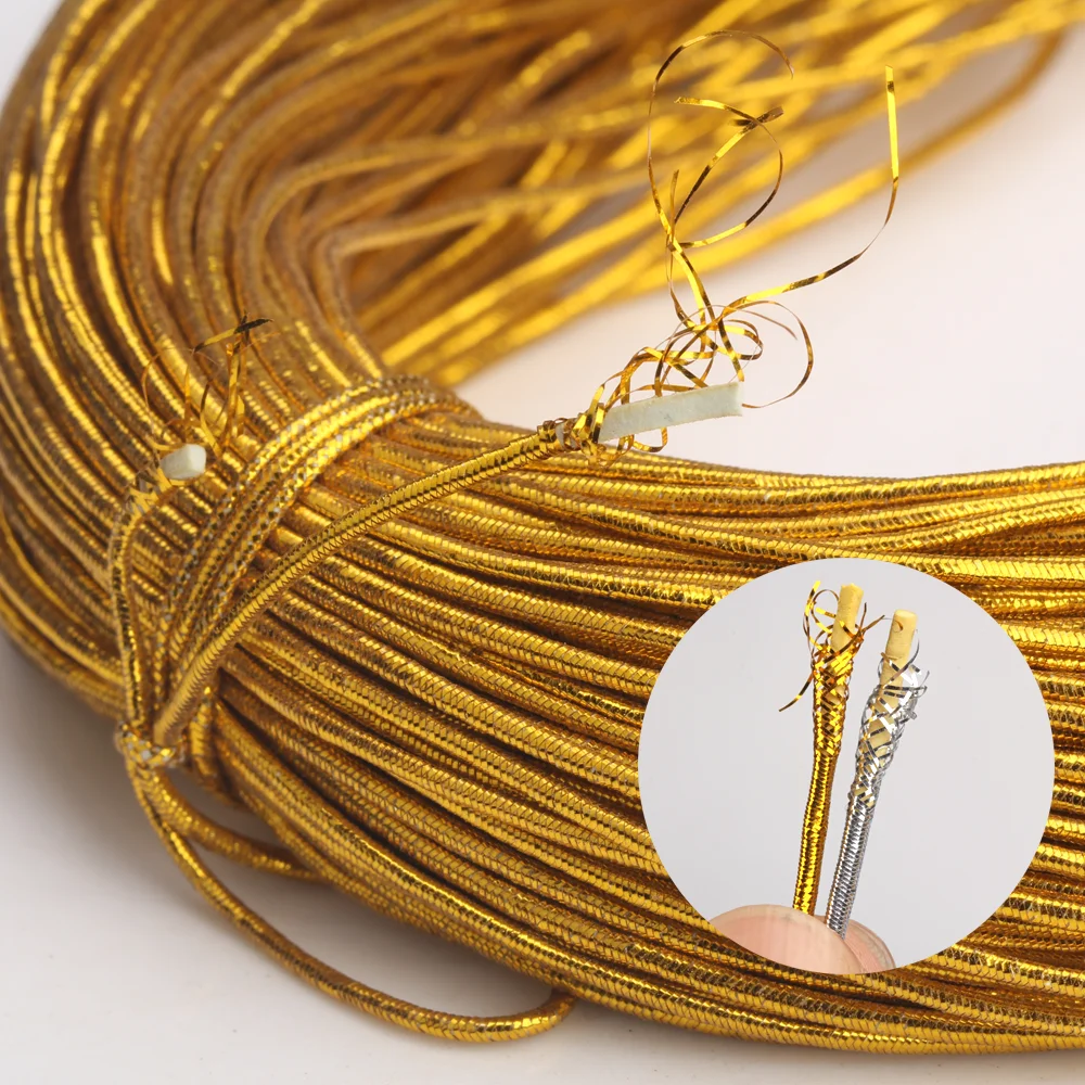 Эластичная резиновая веревка для рукоделия 10 метров 1 мм 5 |